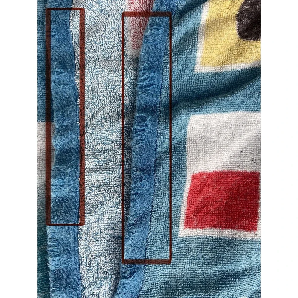 Royal Caribbean Cruise Ship Int’l Beach Towel Nautical Flags 60” Vintage 1990’s
